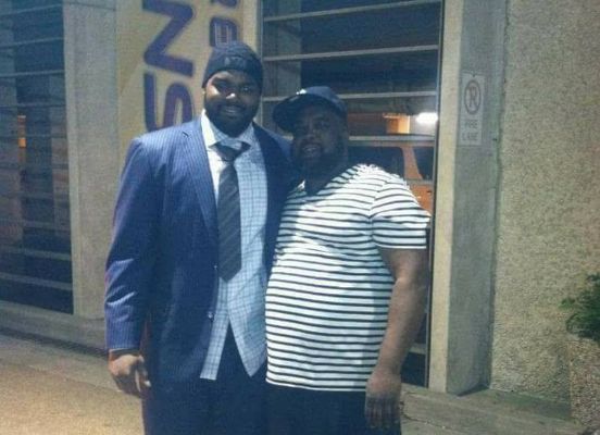 Marcus Oher with his brother Michael Oher.